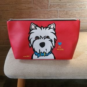 Marc Tetro Love My Westie cosmetic bag